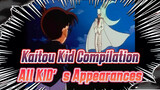 All KID's Appearances In Detective Conan / Clips Compilation | Kaitou Kid