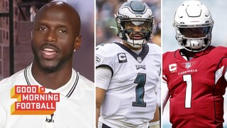 GMFB | Jason McCourty 100% believes Jalen Hurts will dominate Kyler Murray, Cardinals in Week 5