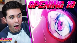 "AYO THIS KINDA LIT" BORUTO OPENING 10 REACTION!