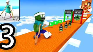 Monster School GET WELL RUN CHALLENGE 3 - แอนิเมชั่น Minecraft