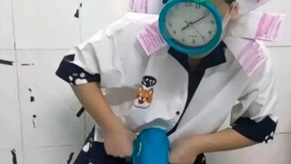 The priest wants to breathe pure oxygen