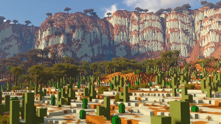 [Minecraft] Saat medan MC bertemu dengan kualitas 4K terbaik! Pesta visual lima tahun pencapaian med