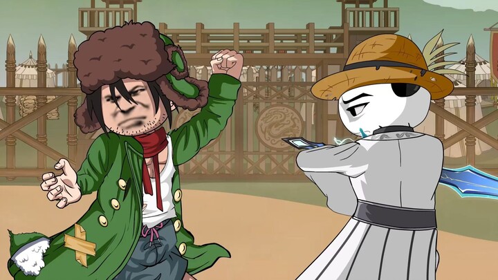 Green-skinned Taoist friend: Young man, I can also perform split attack.