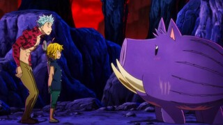 Meliodas & Ban Meet Hawks Brother Wild | Seven Deadly Sins Season 4