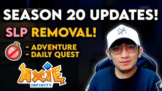 AXIE INFINITY SEASON 20 UPDATES | TAGALOG