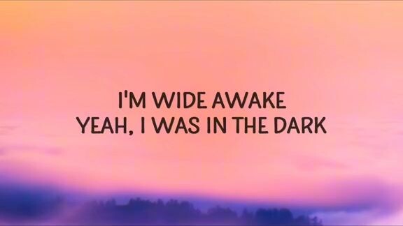 Wide Awake by Katy Perry