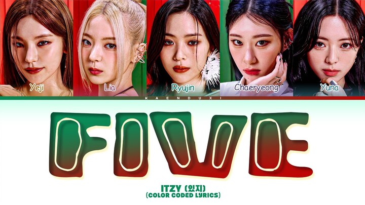 [SNIPPET] ITZY (있지) 'Five' Lyrics (Color Coded Lyrics)