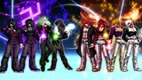 KOF MUGEN Element Team VS Orochi Iori XIII Team