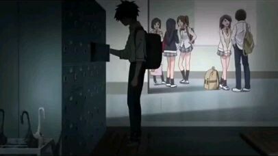 When a boy is depressed 😞 SAD ANIME