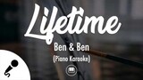 Lifetime - Ben & Ben (Piano Karaoke)