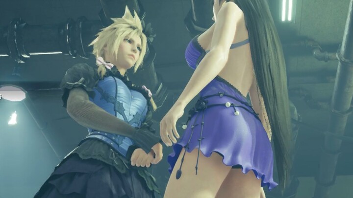 Final Fantasy VII Remake Gaun Seksi Tifa Alice Manfaat Alternatif Utama
