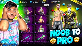 Free Fire I Got Funniest Emotes In My Noob Id All Legendary Emotes🤣🥰 And Bundles -Garena Free Fire