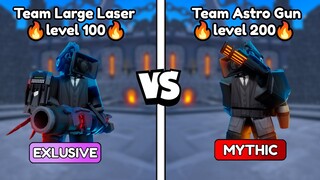 😱WOAH!!  WHICH NEW LASER UNIT IS BETTER!!🔥🔥-TOILET TOWE DEFENSE