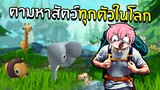 ตามหาสัตว์ทุกตัวในโลก | Roblox Find The Animals #1