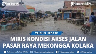 Akses Jalan Sering Berlumpur, Pasar Raya Mekongga Kolaka Sulawesi Tenggara Bakal Dirabat Beton