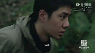 Exploring The Unknown: Wang Yibo's First Close Encounter with a Snake 🐍