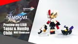 Preview my LEGO Honkai: Star Rail Topaz & Numby Chibi | Somchai Ud