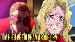 one punch man| tìm hiểu về tội phạm và thế giới ngầm