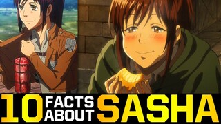 10 FACTS About Attack on Titan SASHA BLOUSE (Attack on Titan Explained)
