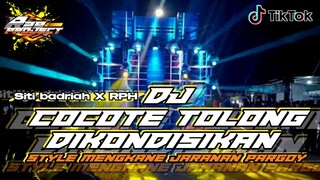 DJ COCOTE TOLONG DIKONDISIKAN || STYLE MENGKANE JARANAN PARGOY || BY DJ R29 PROJECT