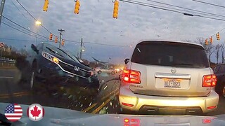 North American Car Driving Fails Compilation - 229 [Dashcam & Crash Compilation]