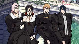 Kaguya-sama: Love is War characters going to school