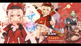 Wishing for klee (+klee gameplay) Klee summons!