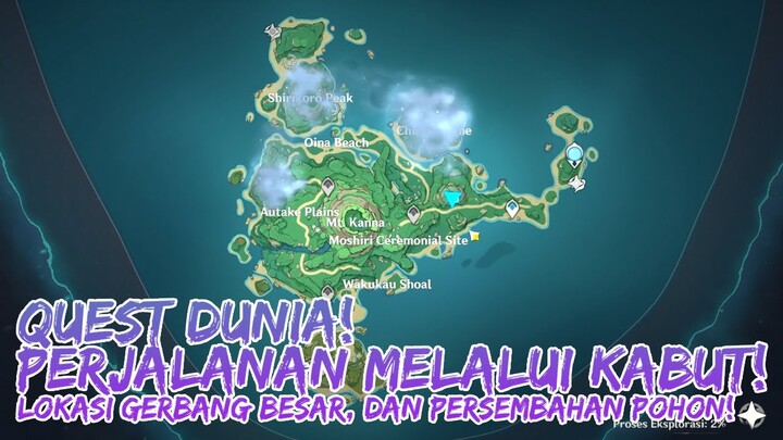 PERJALANAN MELALUI KABUT! QUEST DUNIA! GENSHIN IMPACT