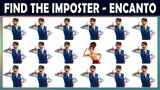 Find The Imposter Encanto #games 93  | Odd One Out  Encanto Quiz
