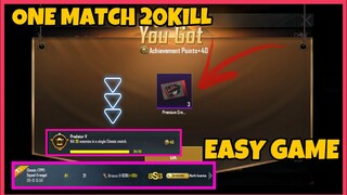 CÁCH NHẬN X3 HÒM ĐỒ CAO CẤP FREE TỪ NHIỆM VỤ 20KILL EASY GAME || PUBG MOBILE