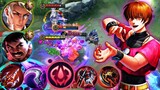 DYRROTH RED EMBLEM! TRY THIS LIFESTEAL ONE SHOT BUILD TO DESTROY THIS MOST PICKED META HEROES MLBB