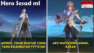 Percakapan Hero Sesad ml bahasa Indonesia || Dialog Hero Sesad