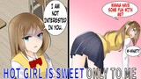 Hot Classmate Acts Cold To All Boys In Class, But Is Sweet Only To Me(Comic Dub | Animated Manga)
