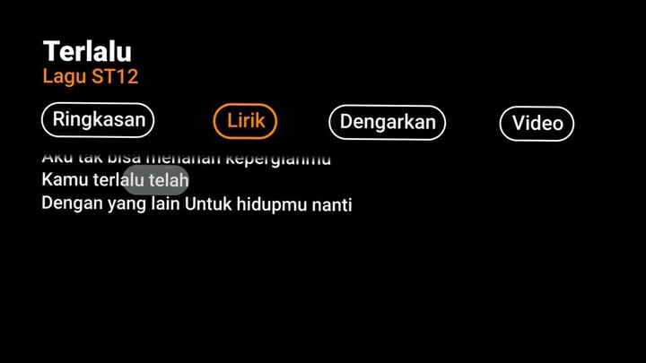 Lirik Lagu Terlalu Kane Banget Masbro!! Yakin ga bakal nyesel!!