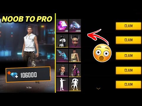 Buying 106000 Diamond 😱 To Make Noob Account To Pro 🔥 free fire