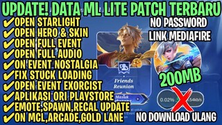 Data ML Lite Full Event 200Mb Terbaru Patch Hero Revamp | ML Lite | Cara Mengatasi Lag & Patah Patah