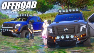 OFFROAD ADVENTURE, PEGUNUNGAN, TREK TERJAL BERLUMPUR, GUNUNG ANKER, KUNTILANAK !!! GTA 5 ROLEPLAY