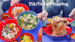 Hủ tiếu gõ 35k siêu nhiều topping RẺ NHẤT SÀI GÒN | Địa điểm ăn uống