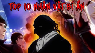 Top 10 nhân vật bí ẩn trong detective conan | Trùm cuối tổ chức áo đen sẽ là ai ??