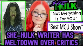 She-Hulk Writer MELTSDOWN & Attacks MCU Fans | Lies & Claims It's "Accurate To Source Material"