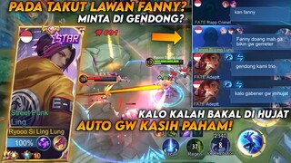 SOLO RANK KETEMU TRIO PADA TAKUT LAWAN FANNY? MINTA DI GENDONG? TAPI KALO KALAH BAKAL DI HUJAT!!