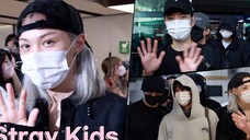 StrayKids kết thúc chuyến du lịch Nhật Bản - Trung Quốc và đến sân bay Gimpo 240701