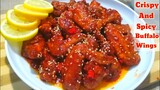 CRISPY AND SPICY CHICKEN BUFFALO WINGS