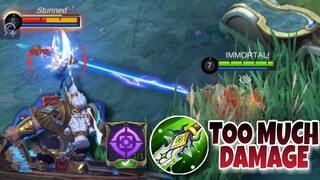 WTF DAMAGE - OFFLANE FRANCO  BEST ONE SHOT BUILD TUTORIAL - MOBILE LEGENDS