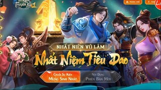 VÕ LÂM 1 MOBILE - HÉ LỘ PHIÊN BẢN MỚI - NHẤT NIỆM TIÊU DAO MÔN PHÁI MỚI RA MẮT -