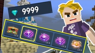 Maximum Enchantment In Bed Wars 😎😏 | Blockman Go Blocky Mods