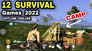 Top 12 Best SURVIVAL Games for Android iOS on 2022 HIGH GRAPHIC Survival Games OFFLINE ONLINE Mobile