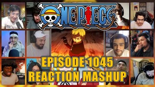 ONE PIECE EPISODE 1045 REACTION MASHUP