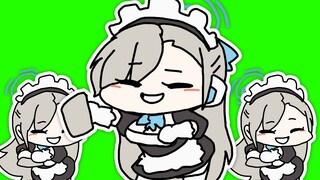 Layar Hijau Asuna [Kartun Azure Files]
