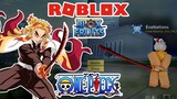 ONEPIECE TAPI DEMON SLAYER PAKAI PEDANG RENGOKU DI ROBLOX BLOX FRUITS